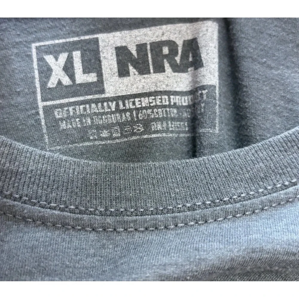 NRA‎ 2nd Amendment Men's XL Short Sleeve T Shirt Patriot USA Patriotic